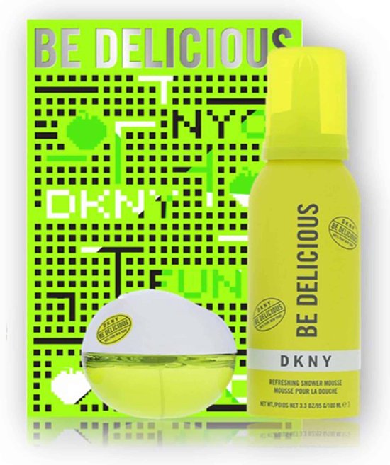 DKNY Be Delicious Coffret Cadeau Eau de Parfum 30 ml + Mousse de Shower 150  ml | bol.com