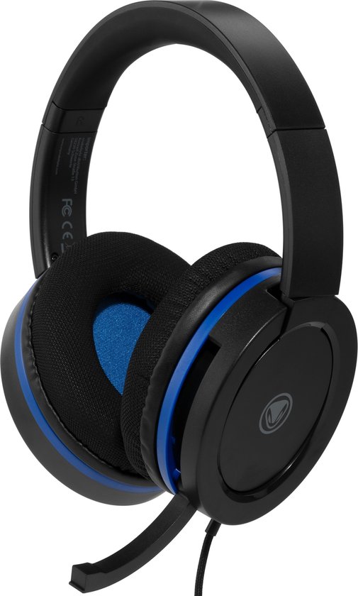 Snakebyte PS4 Headset 4 PRO zwart blauw bol