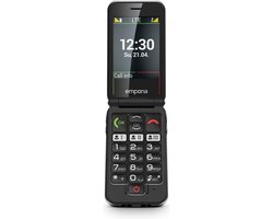 Emporia Joy - Senioren Mobiele Telefoon - Compatibel met Gehoorapparaat - Zwart