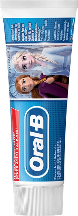 Oral B Kids - Dentifrice Disney Frozen 2 - 75 ml - Avec protège-sucre ...