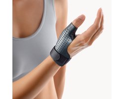 Bort SellaDur Duimbrace – Rhizo Ondersteuning – Skiduim Brace – Draagbaar in Water – Duimspalk Antraciet – Duimbandage - Maat L, Rechts