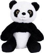 Pluche speelgoed knuffeldier Panda beer van 25 cm - Dieren knuffels - Cadeau voor kinderen