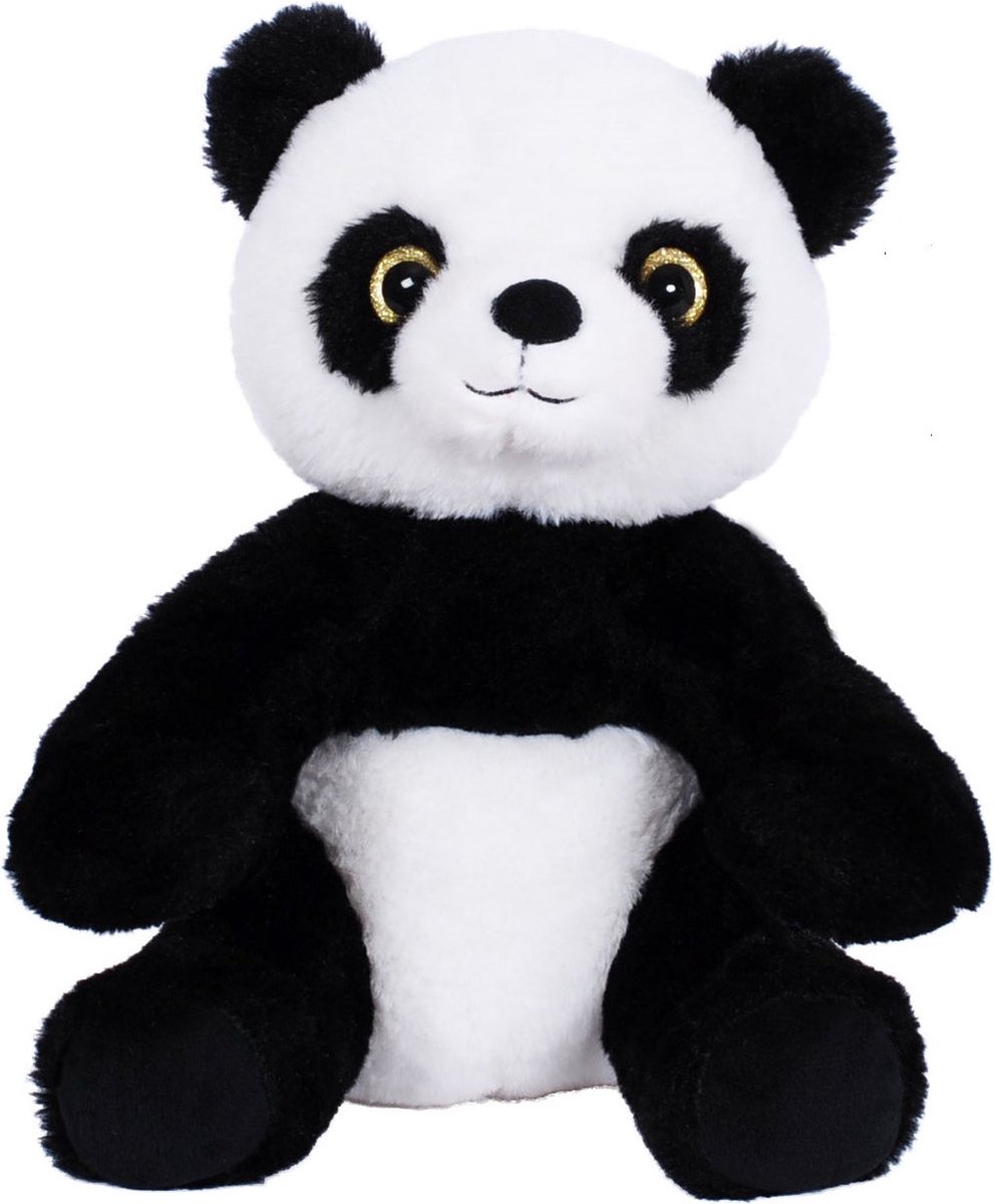 Sandy Panda Knuffel - pluche - 25 cm - pandabeer knuffeldier