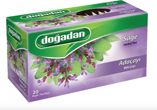 Dogadan - Sage Herbal Tea - Doğadan Salie Kruidenthee - 20 Zakjes - 26 Gram