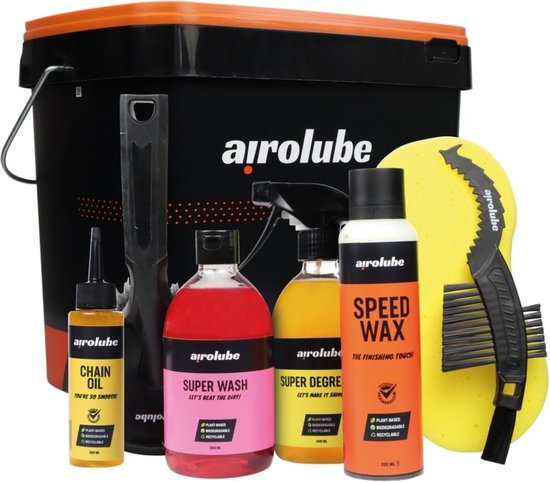 Airolube Fiets Onderhoudsset Oil - Duurzaam - Biologisch - 8 delig