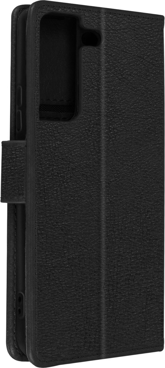 Geschikt voor Samsung Galaxy S22 Bookcover Video Support Functie zwart