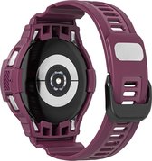 Band Geschikt voor Universele Galaxy Watch Verstelbare Siliconen – Bordeaux