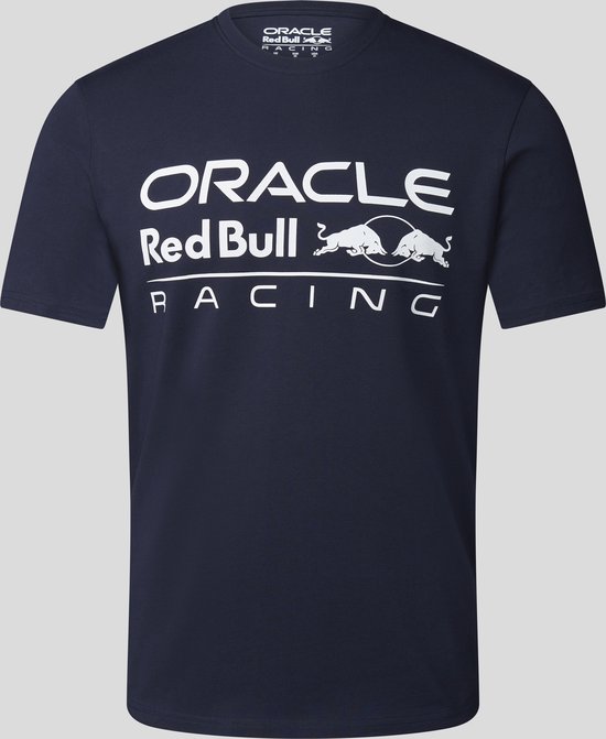 Red Bull Racing Logo Shirt Blauw 2023 XXXXL - Max Verstappen - Sergio Perez - Oracle
