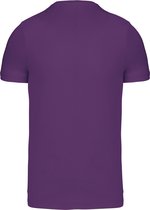 Paars T-shirt met V-hals merk Kariban maat 4XL
