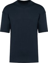 Oversized unisex T-shirt merk Kariban maat XS Donkerblauw