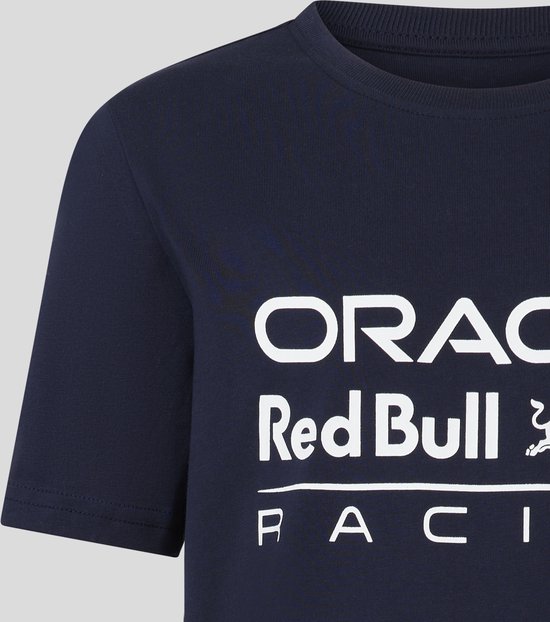 Red Bull Racing Logo Kids T-shirt Blauw L (152-158) - Max Verstappen - Sergio Perez - Oracle van Merkloos — afbeelding 3