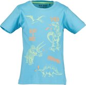 Blue Seven Shirtje Dino turquoise - Maat: 122