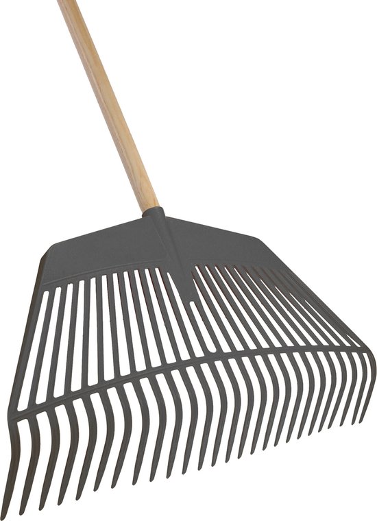Talen Tools - Bladhark - Bladvork - 2-in-1 - Essenhouten steel - 160 cm van Talen Tools — afbeelding 2
