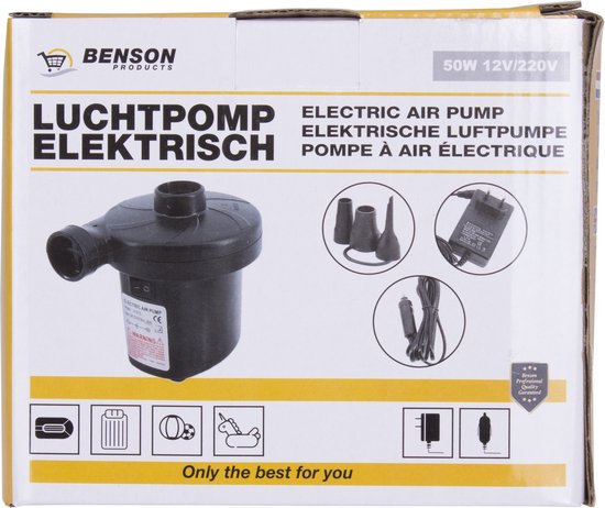 Benson Electrische Luchtpomp 50 Watt Ac/Dc 12/220V - Benson