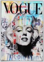 Marilyn Monroe | Vogue (30x40cm) - Taylor Montana - Fashion - Poster - Print - Wall-Art - Woondecoratie - Kunst - Posters