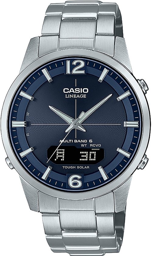 Casio Vintage Edgy Horloge Numérique Acier/Noir CA-500WE-1AEF