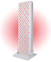 LIROMA® Lampe infrarouge LED - 4 longueurs d'onde - Minuteur - Luminothérapie rouge - Lampe à collagène - Favorise la circulation sanguine - Fibromyalgie - Lampe à chaleur - Luminothérapie