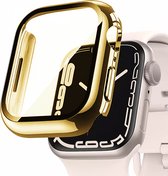 MY PROTECT® Apple Watch 7/8 41mm Protective Case & Screen Protector In 1 - Apple Watch Case - Protection iWatch - Or