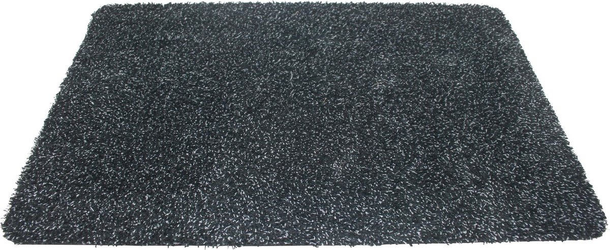 Benson Deurmat/droogloopmat - antislip - antraciet - 40 x 60 cm - Inloopmatten voor binnen