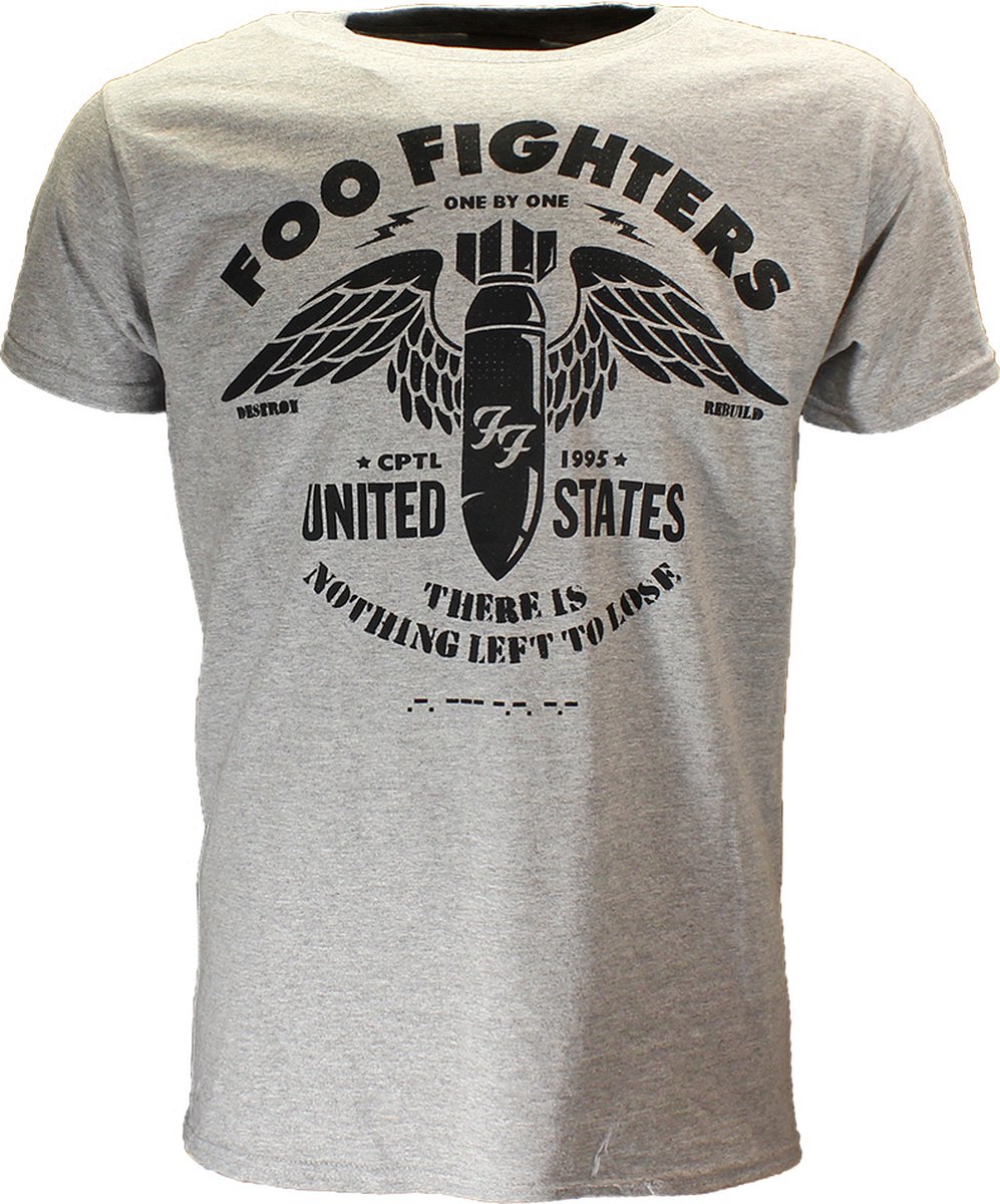 Foo Fighters Stencil T-Shirt - Officiële Merchandise - M