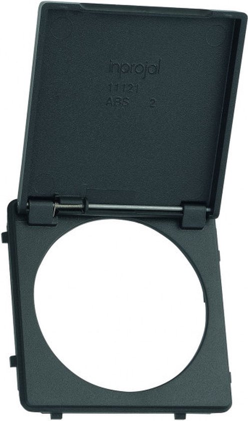 Presto Contactdoos Cover met Klepje S-20.000 Zwart