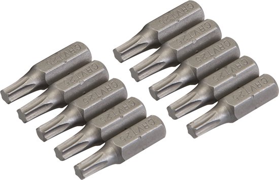 Embout Torx TX25 Medium 50mm - Par 10 pièces