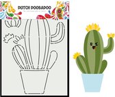 DDBD Card Art Build up Cactus 2 A5
