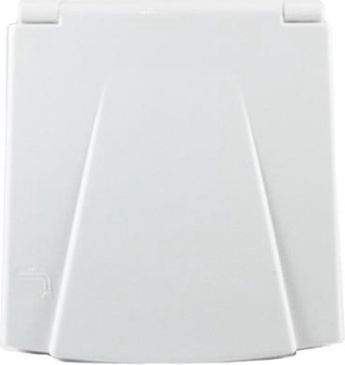 Deksel Inbouwstekkerdoos Design 2005 Wit