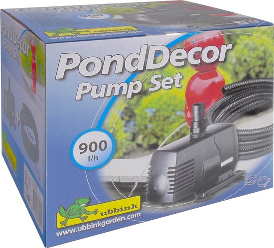 Ubbink - Vijverpomp - 900l/u - Aansluit-set voor spuitfiguren