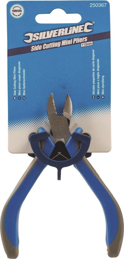 Pince coupante Mini pince de précision 110 mm - Bleu Ax106