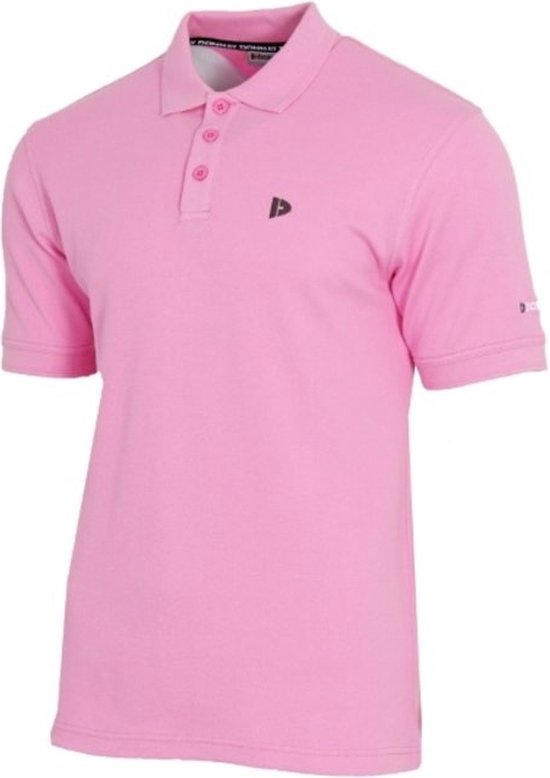 Donnay Polo - Sportpolo - Heren - Maat M - Soft Pink (334)