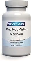 Nova Vitae - Knoflook - Maretak - Meidoorn - 400 capsules