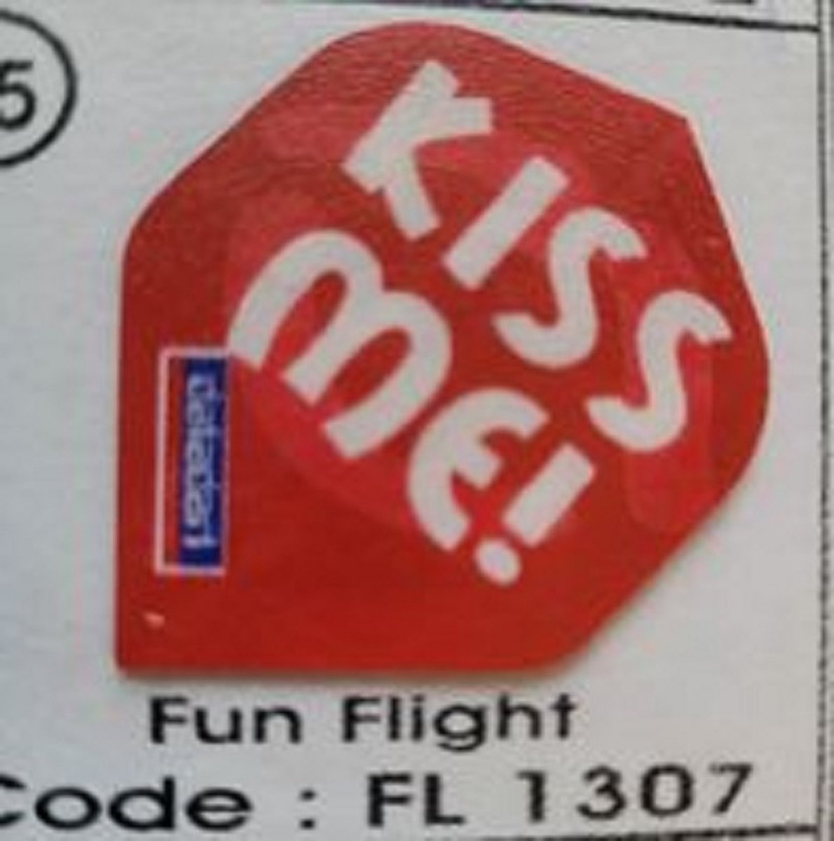 Dart Flights - 10 sets (30 stuks) - 75 micron - Fun Flights 1307