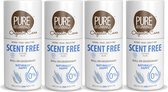 Pure Beginnings - Roll on deodorant - Scent Free - Soothing Aoe - 75ml - 4 Pak - Voordeelverpakking