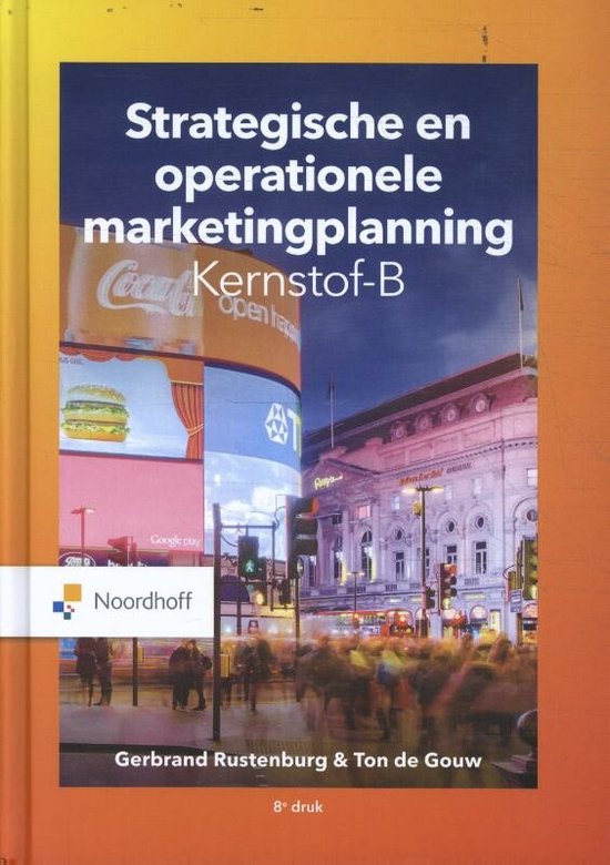 Foto: Strategische en operationele marketingplanning kernstof b