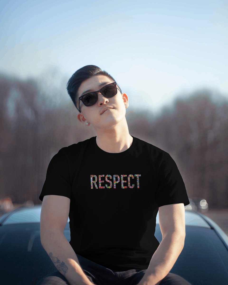 Respect All Sport T-shirts Unisex maat XL
