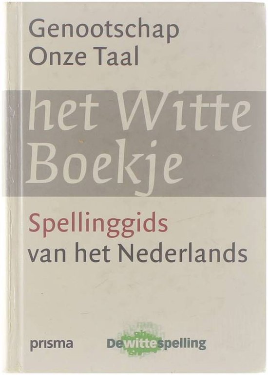 Cover van het boek 'Het witte boekje' van  Onbekend