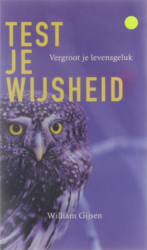 Cover van het boek 'Test je wijsheid' van W. Gijsen