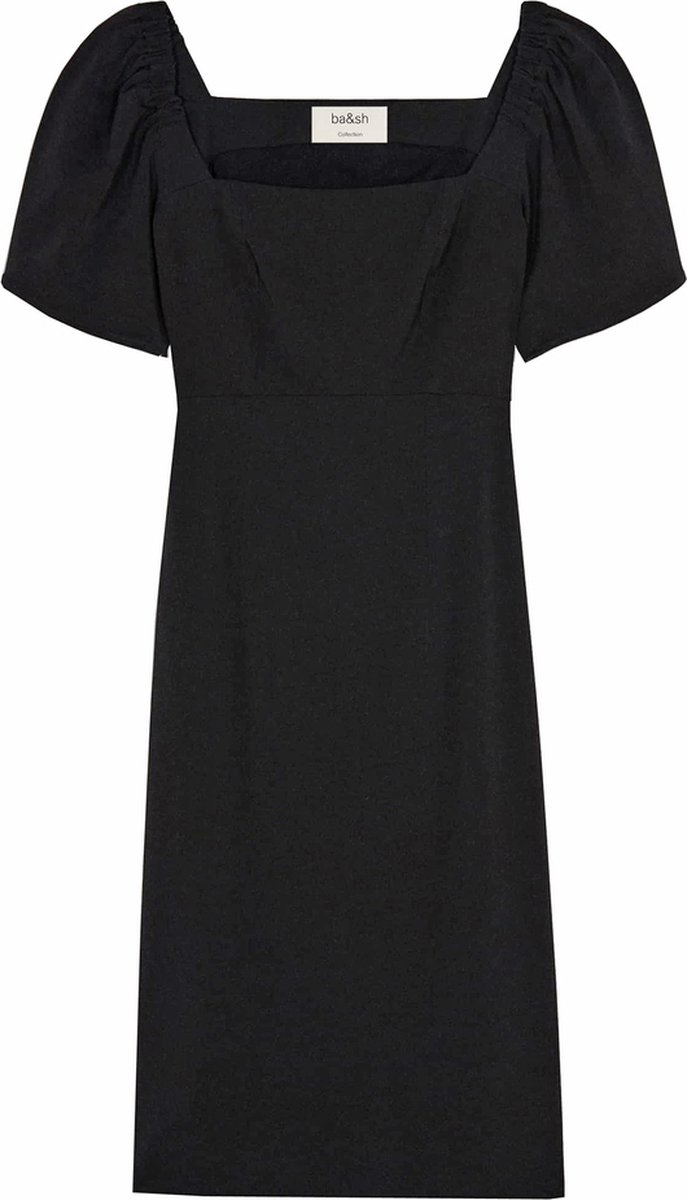 Ba&sh • zwarte midi jurk Romea • maat XS (0)