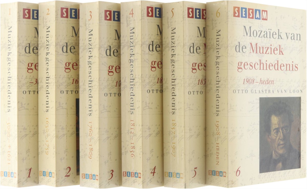 Mozaïek van de Muziekgeschiedenis van - 3000 tot heden, Otto Glastra