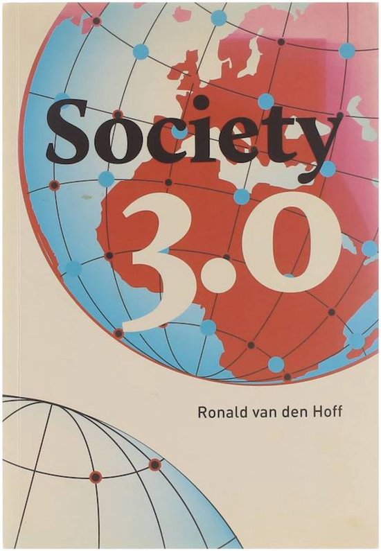 Cover van het boek 'Society 3.0' van Ronald van den Hoff