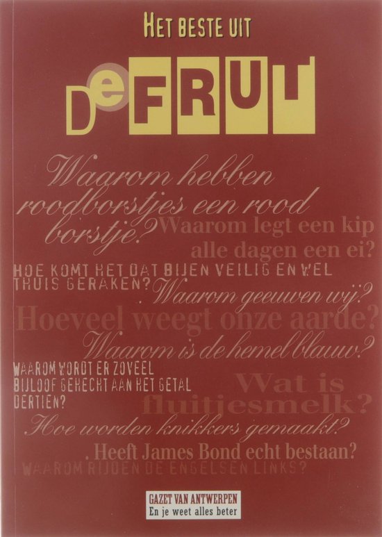 Het beste uit De Frut - cover