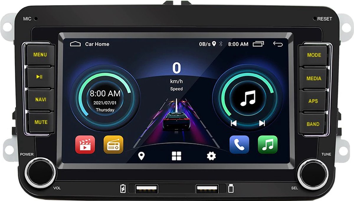SD-kaart GPS-navigatie Europa West 2020 V12 compatibel met Volkswagen
