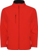 Soft shell jas Rood Nebraska merk Roly maat L