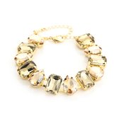 Bracelet Strass Couleur - Trendy - Fête - Musthave - Champagne