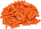 Plaque de 200 Bouwstenen 1x4 | Orange | Compatible avec Lego Classic | Choisissez parmi plusieurs couleurs | PetitesBriques