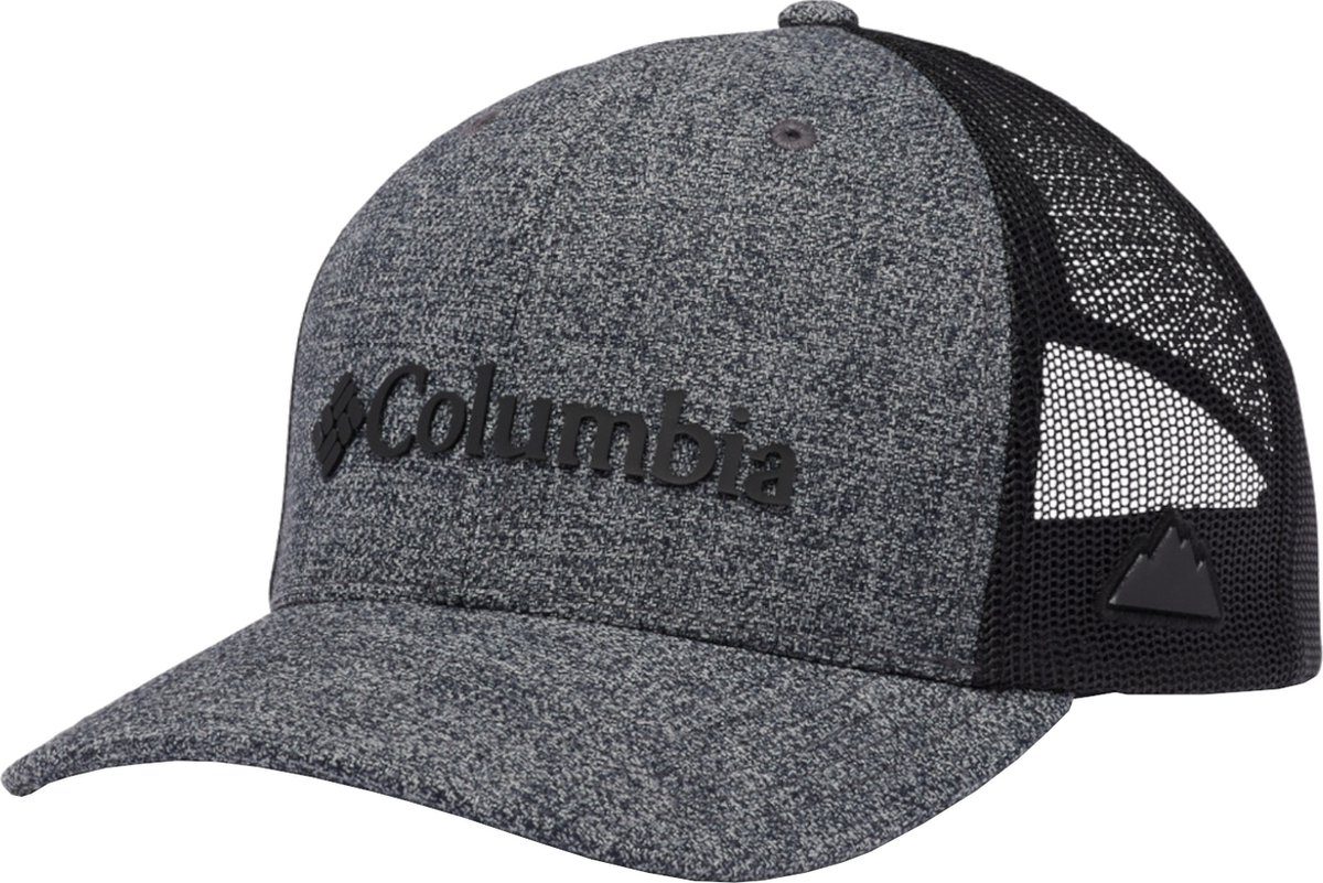 Columbia Mesh Snap Back Hat 1652541052, Mannen, Grijs, Pet, maat: One size