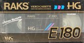 RAKS E 180 Video Cassette