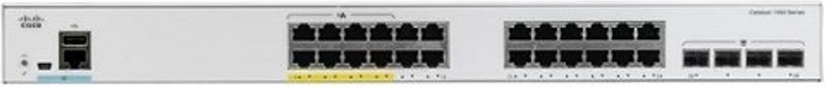 Cisco Catalyst C1000FE-24T-4G-L netwerk-switch Managed L2 Grijs