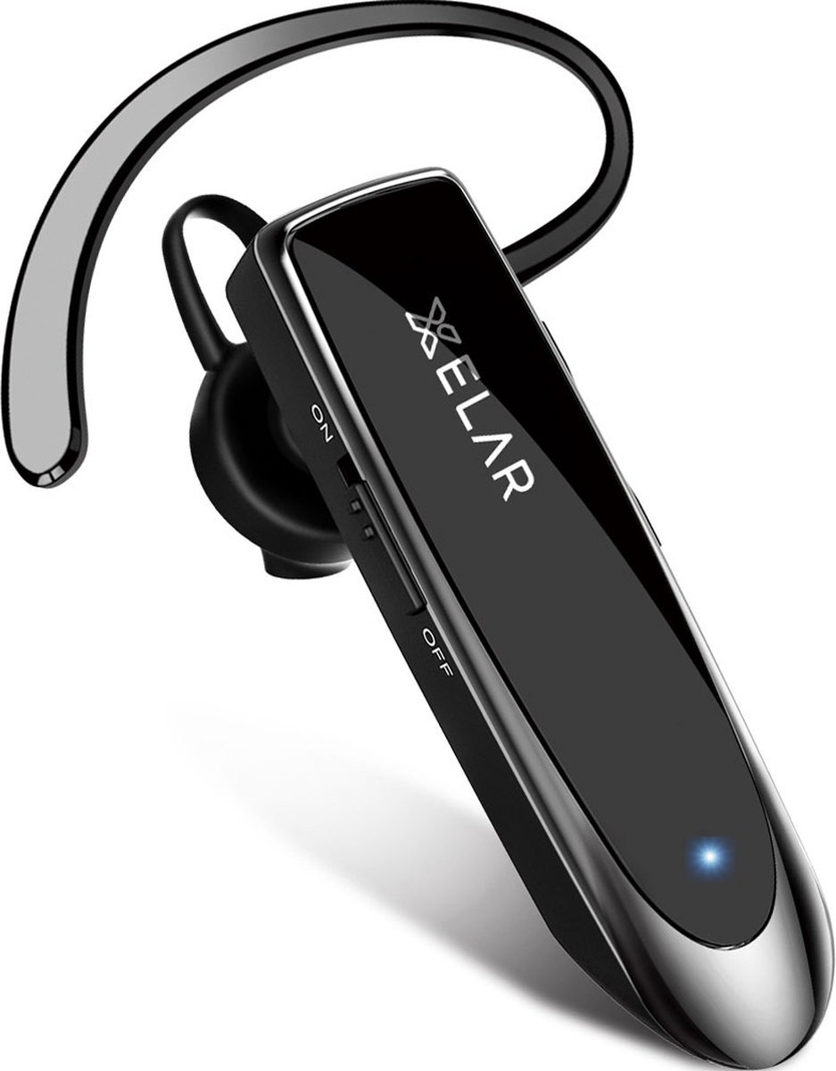 Draadloze Headset - Bluetooth 5.0 oortjes - Handsfree bellen - Oordopjes - 24 uur bellen - Noice Cancelling Microfoon - Zwart